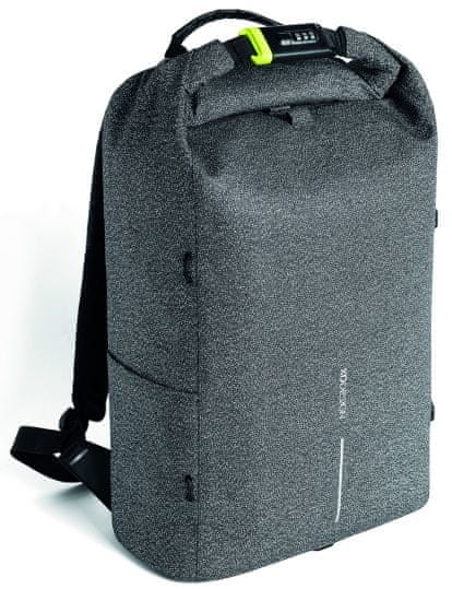 XD Design Nevymožiteľný bezpečnostný batoh Bobby Urban 15,6 ", sivý P705.642